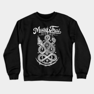 Talisman Thai Amulet Muay Thai Tattoo Serpent Crewneck Sweatshirt